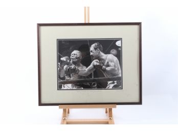 1952 Rocky Marciano Vs. Jersey Joe Walcott - Framed Photo