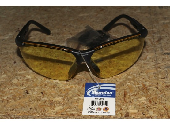 Gateway 16GB75 Scorpion Safety Glasses - Amber Lens  (78 Pairs)