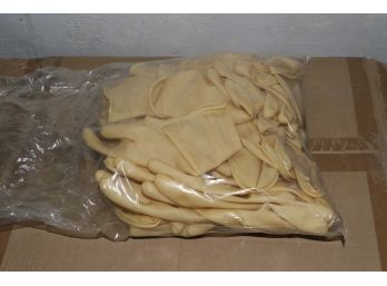 Ansell PVL 040 Ivory Natural Latex Chemical Resistant Gloves (15 Dozen Pairs)