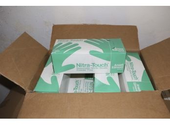 Ansell Nitra-Touch 92-100 Nitrile Gloves (29 Boxes Of 100 Gloves Each)