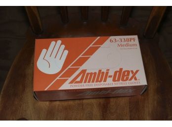 PIP Ambi-Dex Disposable Powder Free Nitrile Gloves 63-338PF  (4500 Gloves)