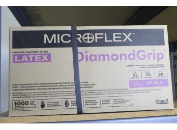 Ansell MICROFLEX® ​Diamond Grip® MF-300-XL Exam Gloves  (2000 Gloves)