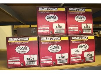 SAS Safety Corp Value Touch 6503 Latex Gloves (5000 Gloves)