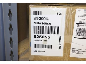 Ansell 34-300L Dura-Touch Heavy Duty Disposable Vinyl Gloves