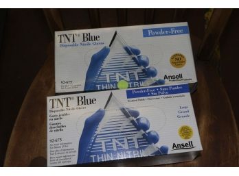 Ansell 92-675 TouchNTuff Powder Free Nitrile Gloves  (5700 Gloves)