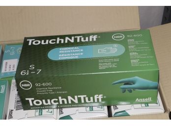 Ansell TouchNTuff  Nitrile Gloves 92-600 (39 Dispensers Containing 100 Gloves Each)