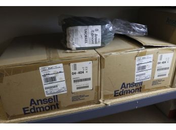 Ansell Snorkel 04-404 PVC Chemical Resistant Gloves  8  Dozen Pairs