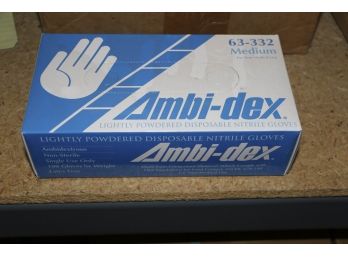 PIP Ambi-dex 63-332 Disposable Nitrile Gloves (45 Dispensers Of 100 Gloves Each)