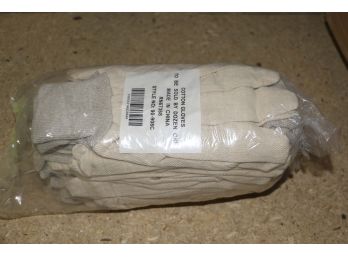 PIP 90-908C Ladies Premium Grade Cotton Canvas Single Palm Gloves - Knitwrist