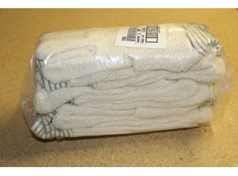 Wells Lamont 765 Med White Terrycloth Gloves Hvy/Wt Knit Wrist
