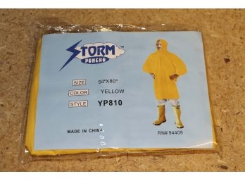 Work Force YP810 Yellow Storm Ponchos (Qty 96)
