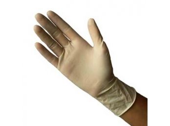 Akers G902 Powdered Latex Gloves-Medium  (2000 Gloves Total)