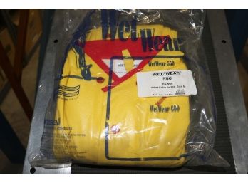 Ansell Wet Wear 550 65-560 Heavy Duty Jackets With Velvet Collar  (qty 75)