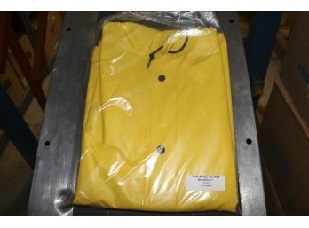 Nasco WorkBasic 311J Waist Length Light Weight Rain Jacket With Hood (qty 54 Jackets With Hoods)
