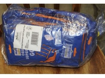 Ansell Marigold G02T Tangerine Orange Supaweight Latex Chemical Resistant Gloves (17 Dozen Pairs)