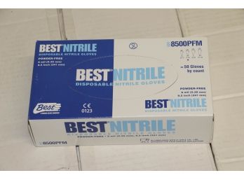 Showa Best 8500PF Econ Nitrile Gloves  (6000 Gloves)