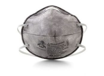 3M 8247 R95 Disposable Particulate Respirators, Nuisance Level OV, (360 Masks)