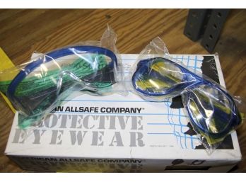 Assortment Of Allsafe Safety Glasses  (125 Pairs)