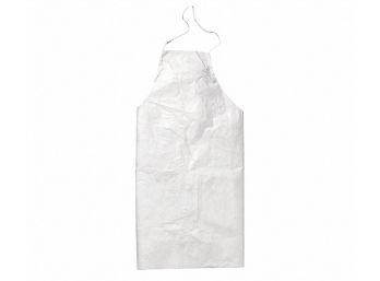 Dupont Tyvek Disposable Bib Aprons  TY273BWH00010000  (qty 400)