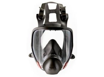 3M 6800 Full Face Respirator, Size Medium  (qty 2)