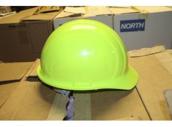 ERB Industries Omega II Hi Visibility Lime Hard Hats 19990  (qty 9)