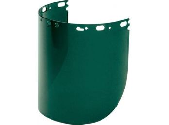 Sperian M865U Green Face Shields No, 5 Shade 8.50 In X 15 In Qty 19