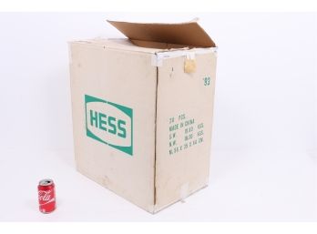 Large 1993 Hess Master Case Advertising Box - Empty