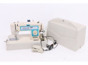 Vintage Hallmark Portable Sewing Machine In Case