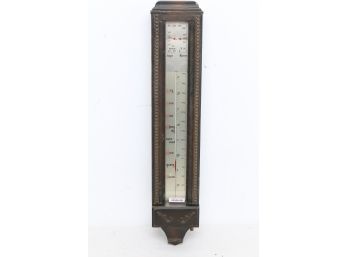 Antique Barometer Thermometer