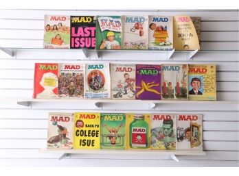 Lot Of 19 Vintage Mad Magazines 1964 - 1971