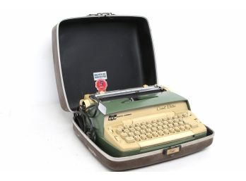 Vintage SCM Smith Corona Coronet Electric Typewriter In Original Case