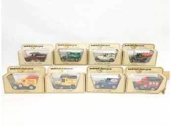 Lot Of (8) Vintage 1978 Matchbox Models Of Yesteryear Die Cast Model Cars In Original Boxes Made In England