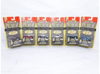 Lot Of (6) 1995 Matchbox Premier Collection Limited Edition Model Cars New/Sealed In Package Corvette T-Bird