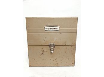 Vintage Craftsman Tool Box With Handle 11.5' X 12' X 6.5' Deep