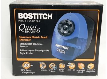 Brand New Bostitch Professional Quiet Sharp 6 Electric Pencil Sharpener