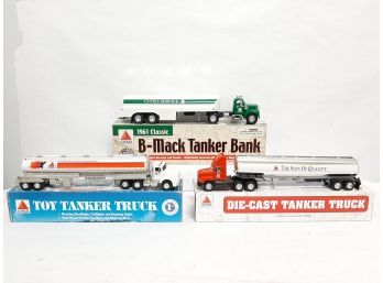 Lot Of (3) Citgo Tanker Trucks In Original Boxes