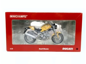 Minichamps Ducati Monster 1/12 Scale Motorcycle Model Made In Germany
