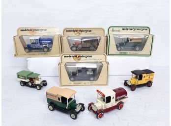 Lot Of (8) Matchbox Models Of Yesteryear 1/35 And 1/40 Scale 1978