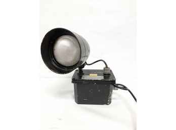 Vintage Hubbell 100 Watt Swivel Lamp/Light Good Working Condition CAT NO. 309-10