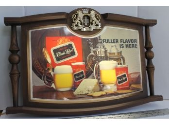 1971 Black Label Beer Lighted Bar Sign