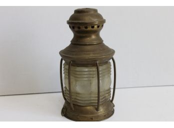 Old Brass Ship Lantern