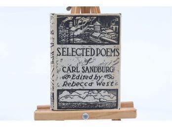 Selected Poems By Carl Sandburg - First Edition 1926