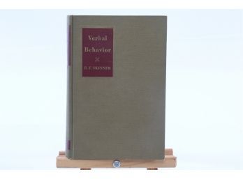 Verbal Behavior By B. F. Skinner - 1957