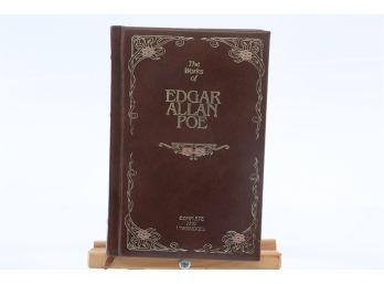 Edgar Allen Poe Complete Works - Longmeadow Press 1985 LEATHER