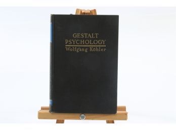 Gestalt Psychology By Wolfgang Kohler - First Liveright Edition 1947