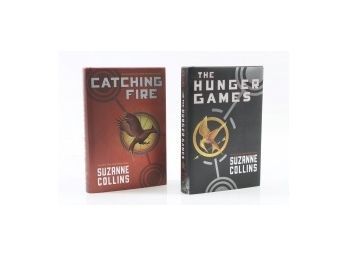 The Hunger Games And Catching Fire By Suzanne Collins - FIRST EDITIONS W. DUST JACKETS