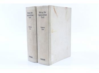 Hiking The Apppalachian Trail By Hare - First Edition/Third Printing 1977 - Two Volumes