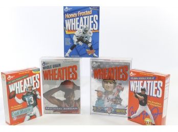 Wheaties Cereal Boxes With Michael Jordan On Cover!