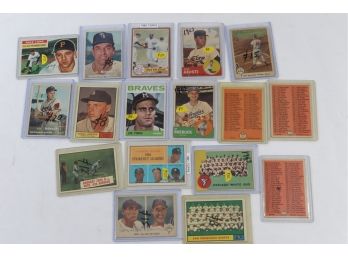 1950's  And 1960's Assorted Baseball Card Lot - Ted Williams Cards