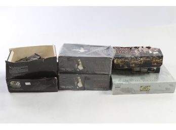 Star Wars, Star Trek, Lord Of The Rings Card Pack Boxes Unopened